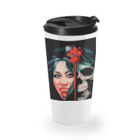 Franco  La Comtesse Noire (female Vampire) Graphic Music Stars Travel Mug | Artistshot