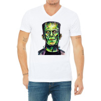 Frankenstein Classic Trending Funny V-neck Tee | Artistshot