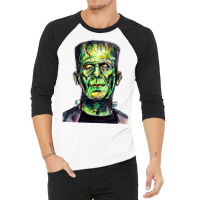 Frankenstein Classic Trending Funny 3/4 Sleeve Shirt | Artistshot