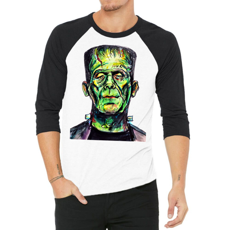 Frankenstein Classic Trending Funny 3/4 Sleeve Shirt by azawadfedinx | Artistshot