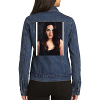 Mila Kunis   Album 1 Ladies Denim Jacket | Artistshot