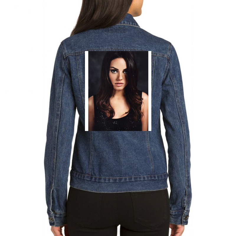 Mila Kunis   Album 1 Ladies Denim Jacket by feuteujulmyx | Artistshot