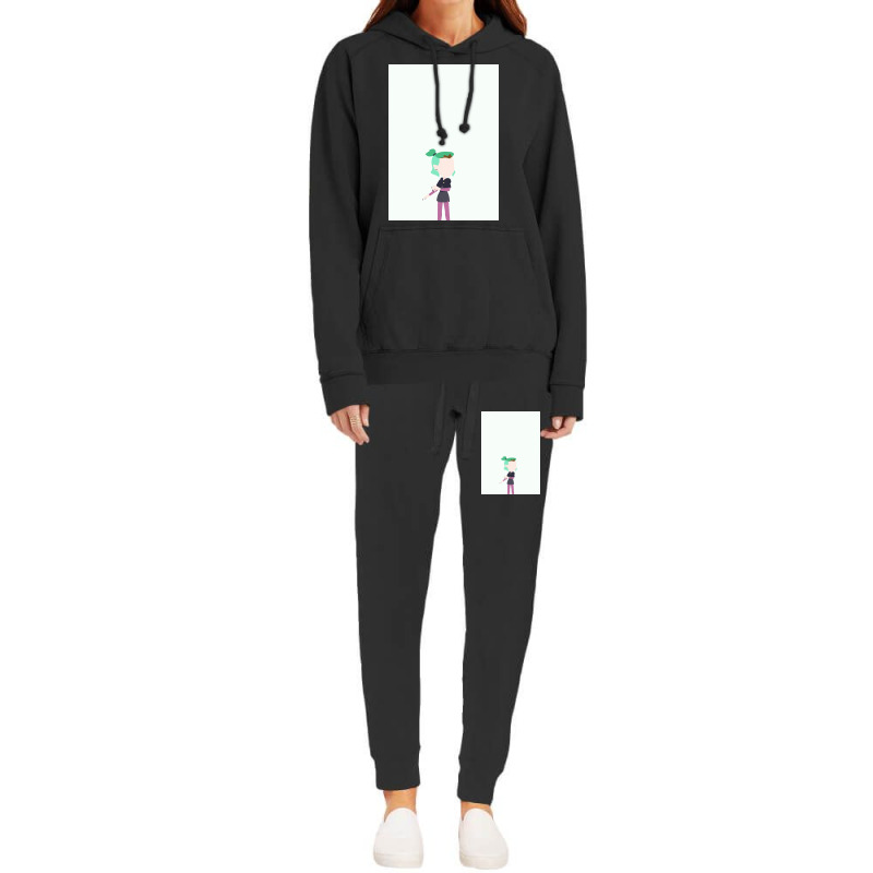 Animated Films And Series A Poster Girl Hoodie & Jogger Set | Artistshot