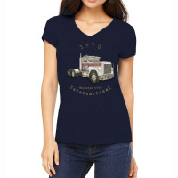 1970 International Transtar 4300 Classic Truck 1 Women's V-neck T-shirt | Artistshot