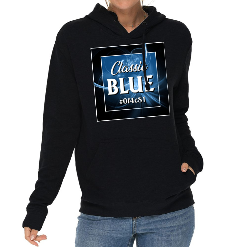 Classic Blue  Stars Lightweight Hoodie by dergiakcjaj | Artistshot