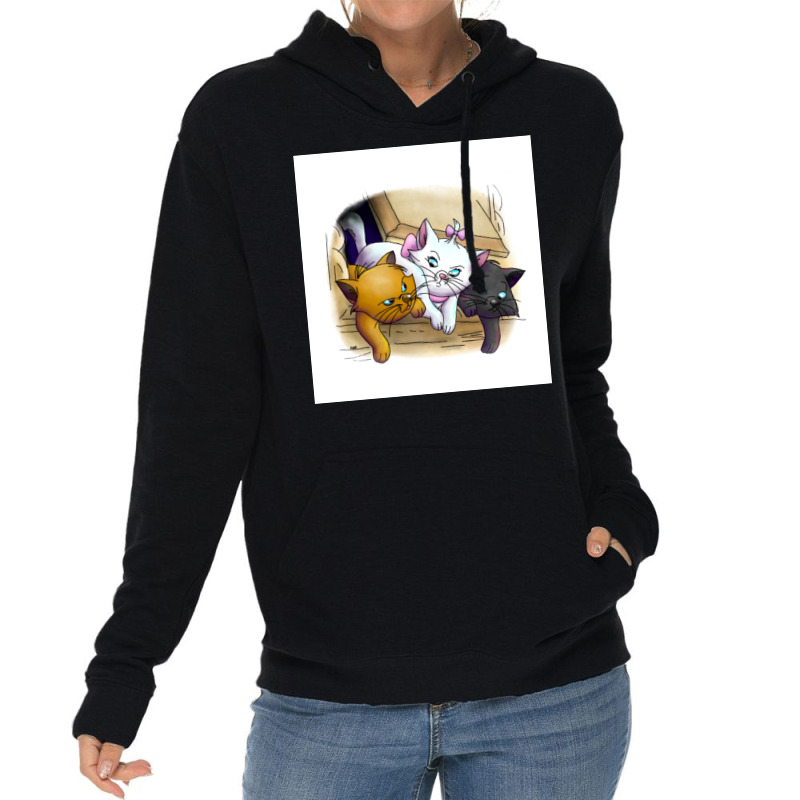 Baby Kitties Poster Stars Lightweight Hoodie | Artistshot