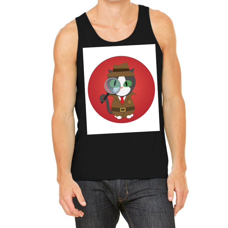 Cat Boy Poster Nature Tank Top by reejanhuddau | Artistshot