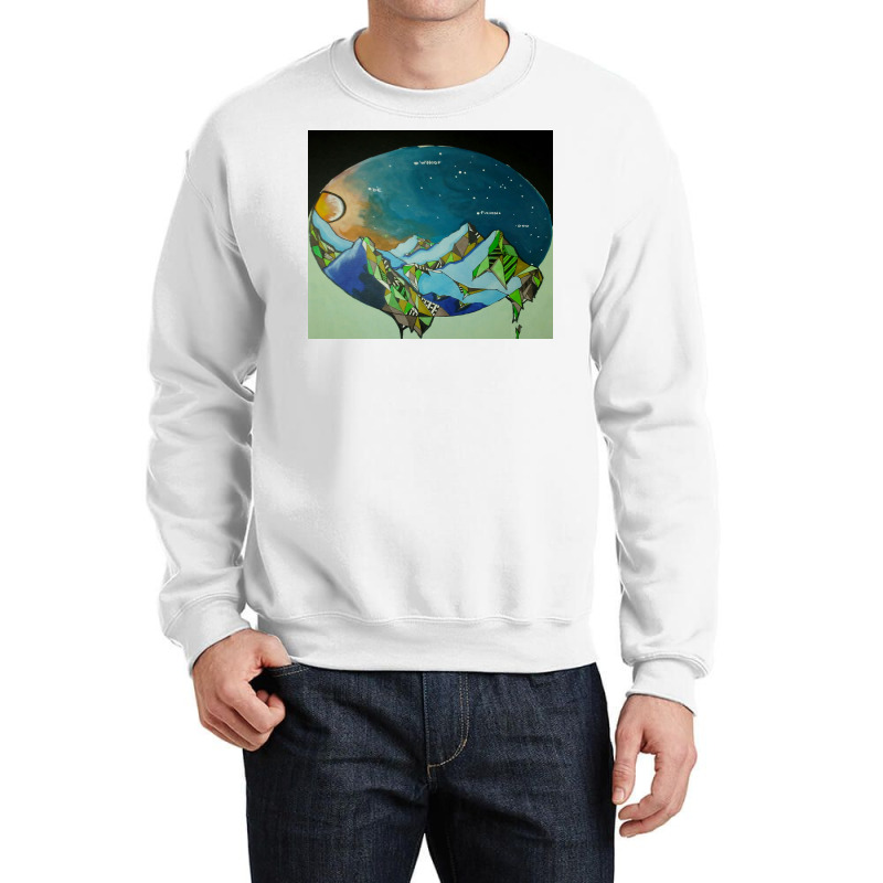 Conoisseur Whoopdefuckindoo Poster Blue Crewneck Sweatshirt by dergiakcjaj | Artistshot