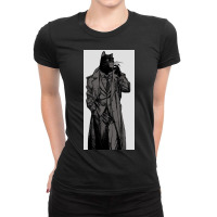 Blacksad From Blacksad Amarillo Poster Girl Aesthetic Ladies Fitted T-shirt | Artistshot