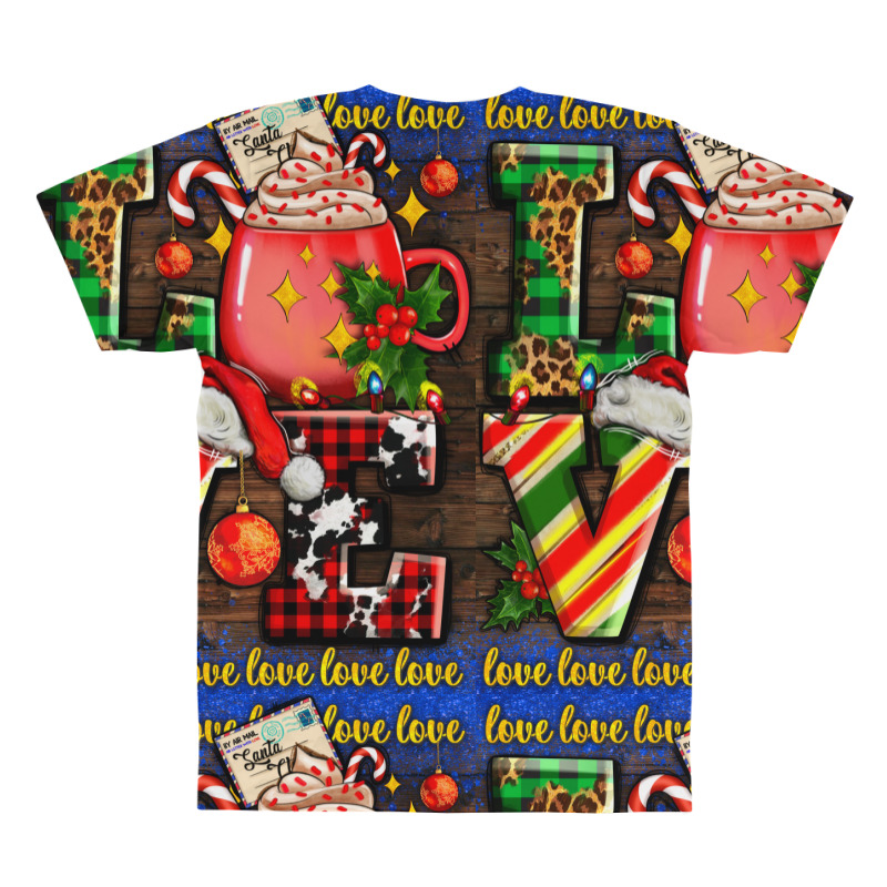 Love Coffee Cup Christmas All Over Men's T-shirt | Artistshot