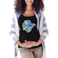 Paradise Betta T  Shirt Paradise Betta Fish T  Shirt Maternity Scoop Neck T-shirt | Artistshot