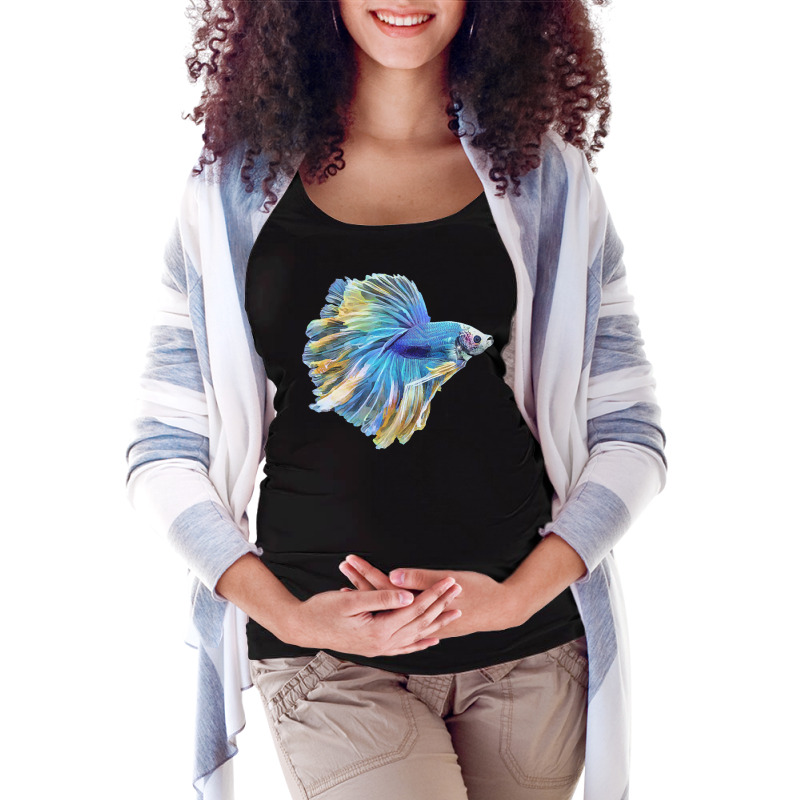 Paradise Betta T  Shirt Paradise Betta Fish T  Shirt Maternity Scoop Neck T-shirt by ignacioharris483 | Artistshot