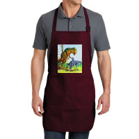 Allosaurus Vs Dryosaurus Poster Nostalgia Full-length Apron | Artistshot