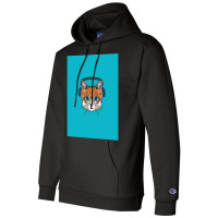 Cat Wearing Headphone Poster Stars Champion Hoodie | Artistshot