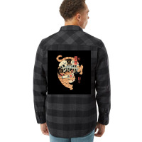 Catana Of Death Poster Love Flannel Shirt | Artistshot