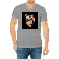 Catana Of Death Poster Love V-neck Tee | Artistshot