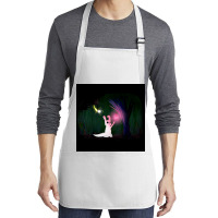 Glowing Slugcat Rain World Poster 80s Medium-length Apron | Artistshot