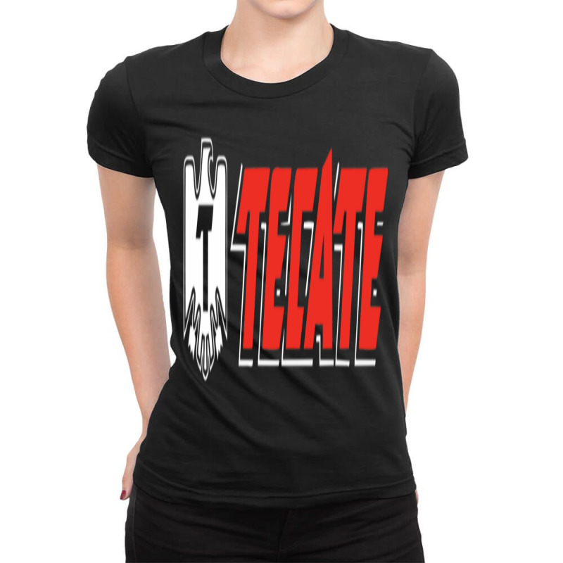 Tecate Logoessential Ladies Fitted T-Shirt by FaunBrown | Artistshot