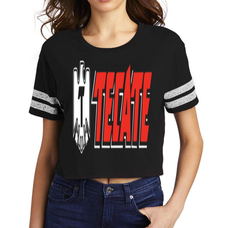 Tecate Logoessential Scorecard Crop Tee by FaunBrown | Artistshot