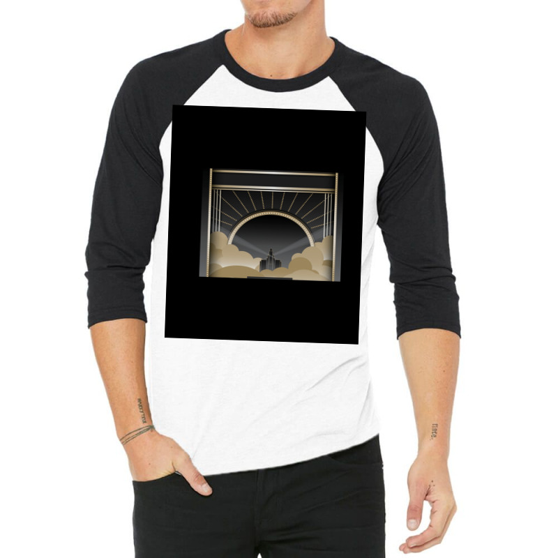 Art Deco Design V Cap  Funny 3/4 Sleeve Shirt | Artistshot