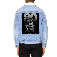 Bat 80 Years Live The Bat  Cute Unisex Sherpa-lined Denim Jacket | Artistshot