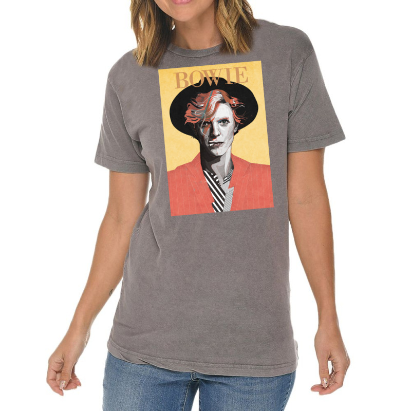 Bowie David Vintage T-Shirt by inggaerzoahg | Artistshot