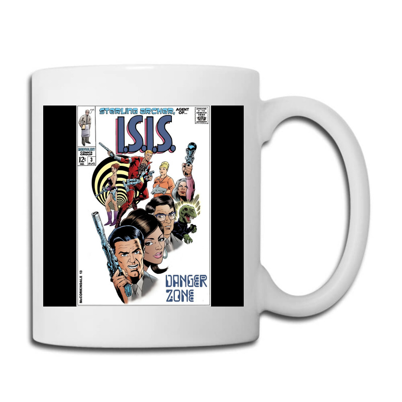 Archer In 1960s Steranko Styler Poster Green Coffee Mug | Artistshot