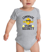 Funny Kids First Business Lemonade Stand Security Baby Bodysuit | Artistshot