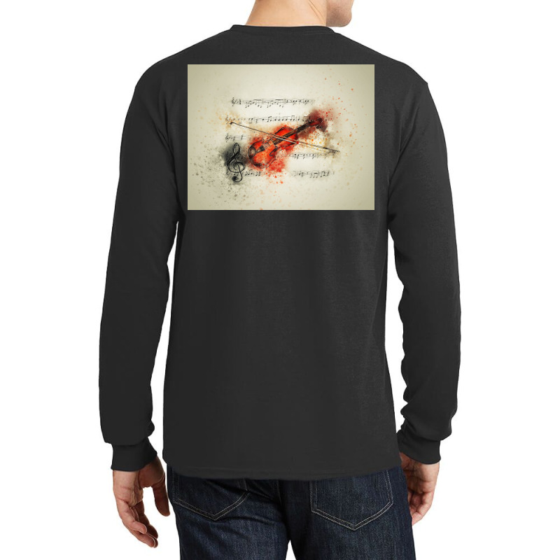 Violin 2412357 1920 (1) Long Sleeve Shirts by Artist1 | Artistshot