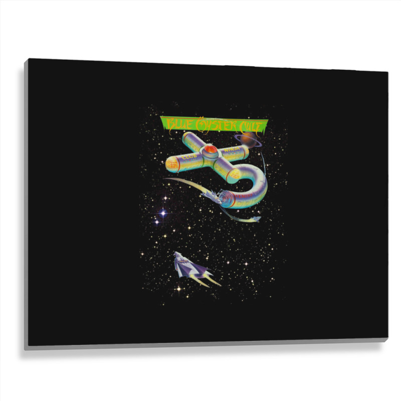 Club Ninja Space Station Metal Print Horizontal | Artistshot