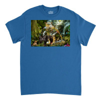 Jaguar Waterfall Jungle Poster Red Classic T-shirt | Artistshot