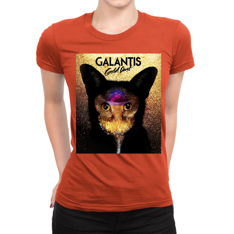 Galantis Gold Dust Poster Cute Ladies Fitted T-Shirt by gooyelusvi7 | Artistshot