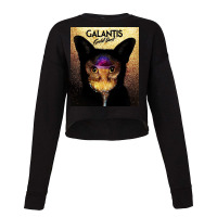 Galantis Gold Dust Poster Cute Cropped Sweater | Artistshot