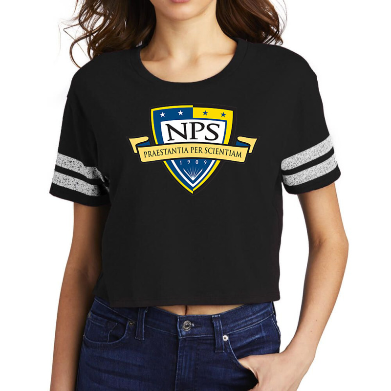 Naval Postgraduate School Nps Navy School Veteran Scorecard Crop Tee by CoreyMartinPeters | Artistshot