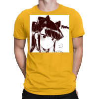 Komi San Cat Poster 70s T-shirt | Artistshot