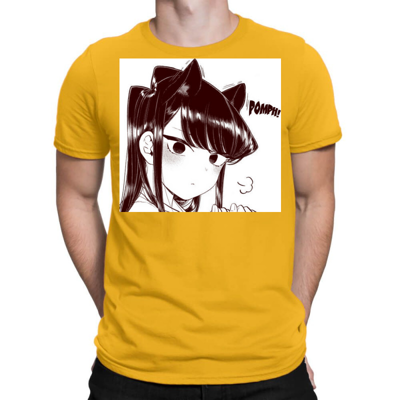 Komi San Cat Poster 70s T-shirt | Artistshot