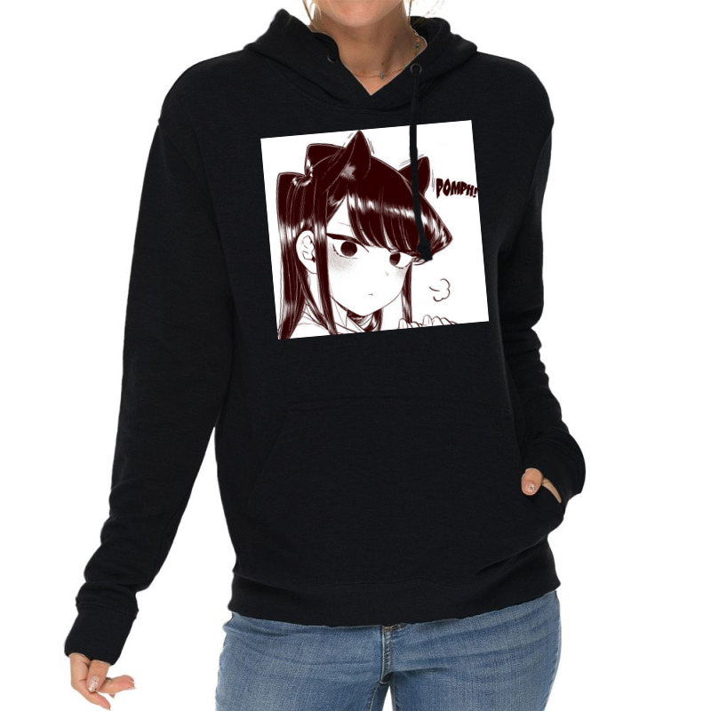 Komi San Cat Poster 70s Lightweight Hoodie | Artistshot