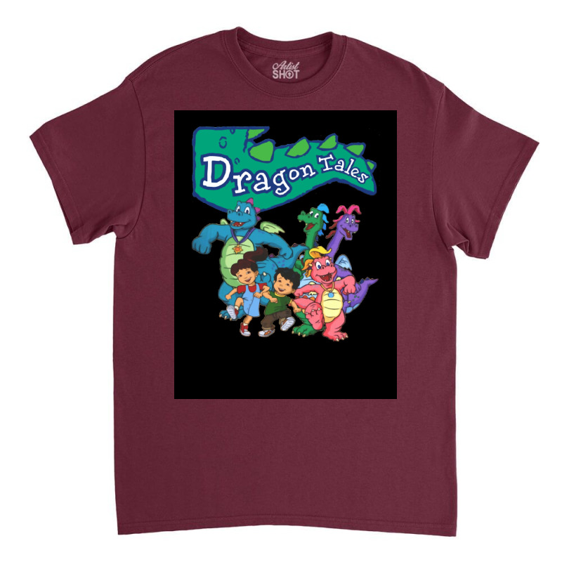 Dragon Tales Graphic Poster 80s Classic T-shirt by chomzymaafiot | Artistshot