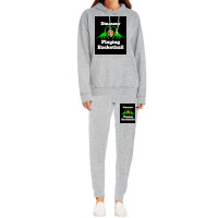 Dinosaur Playing Basketball Poster Girl Aesthetic Hoodie & Jogger Set | Artistshot