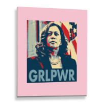 Kamala  Grlpwr  Cute Metal Print Vertical | Artistshot