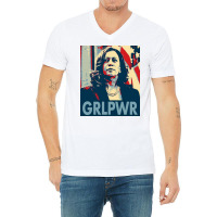 Kamala  Grlpwr  Cute V-neck Tee | Artistshot