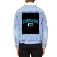 Cougars Playmakers Poster Unisex Sherpa-lined Denim Jacket | Artistshot