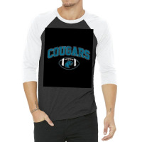 Cougars Playmakers Poster 3/4 Sleeve Shirt | Artistshot