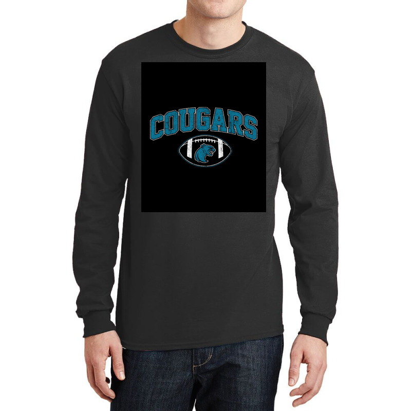 Cougars Playmakers Poster Long Sleeve Shirts | Artistshot