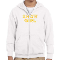 Showgirl In Marquee Lights Youth Zipper Hoodie | Artistshot