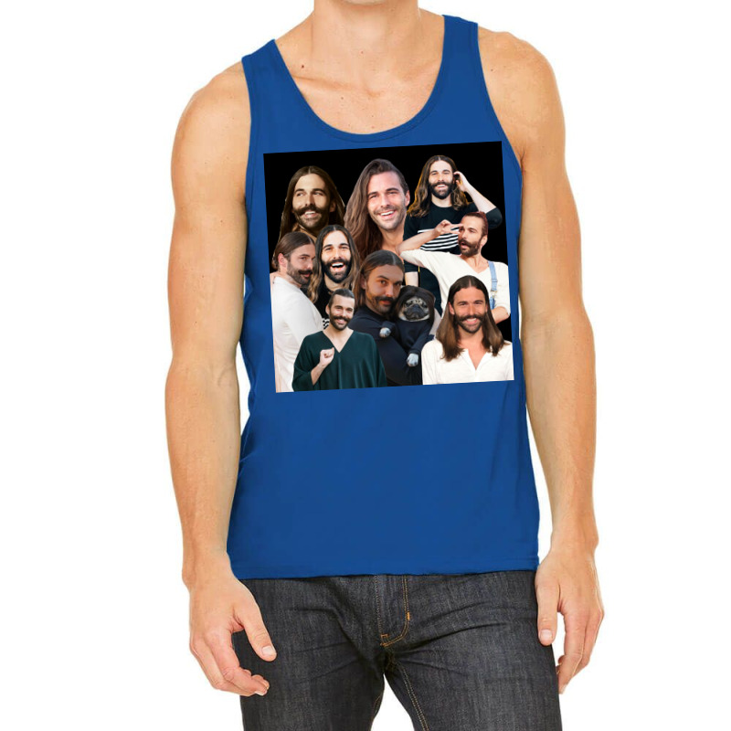 Jonathan Van Ness Jvn Sticker Packs Montage Collection Cool Crazy Cute Tank Top by prdoeldara | Artistshot