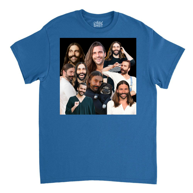 Jonathan Van Ness Jvn Sticker Packs Montage Collection Cool Crazy Cute Classic T-shirt by prdoeldara | Artistshot