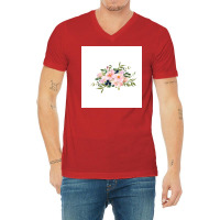 Flower  Girl V-neck Tee | Artistshot