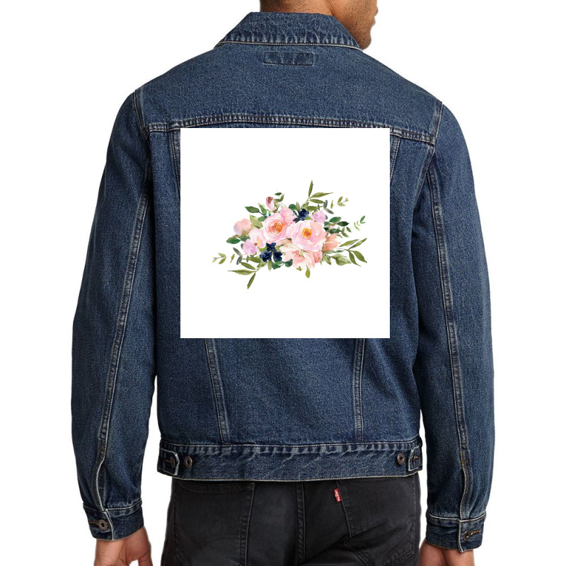 Flower  Girl Men Denim Jacket | Artistshot