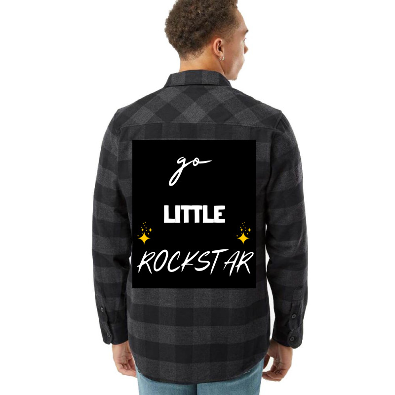 Go Little Rock Nostalgia Girl Flannel Shirt | Artistshot